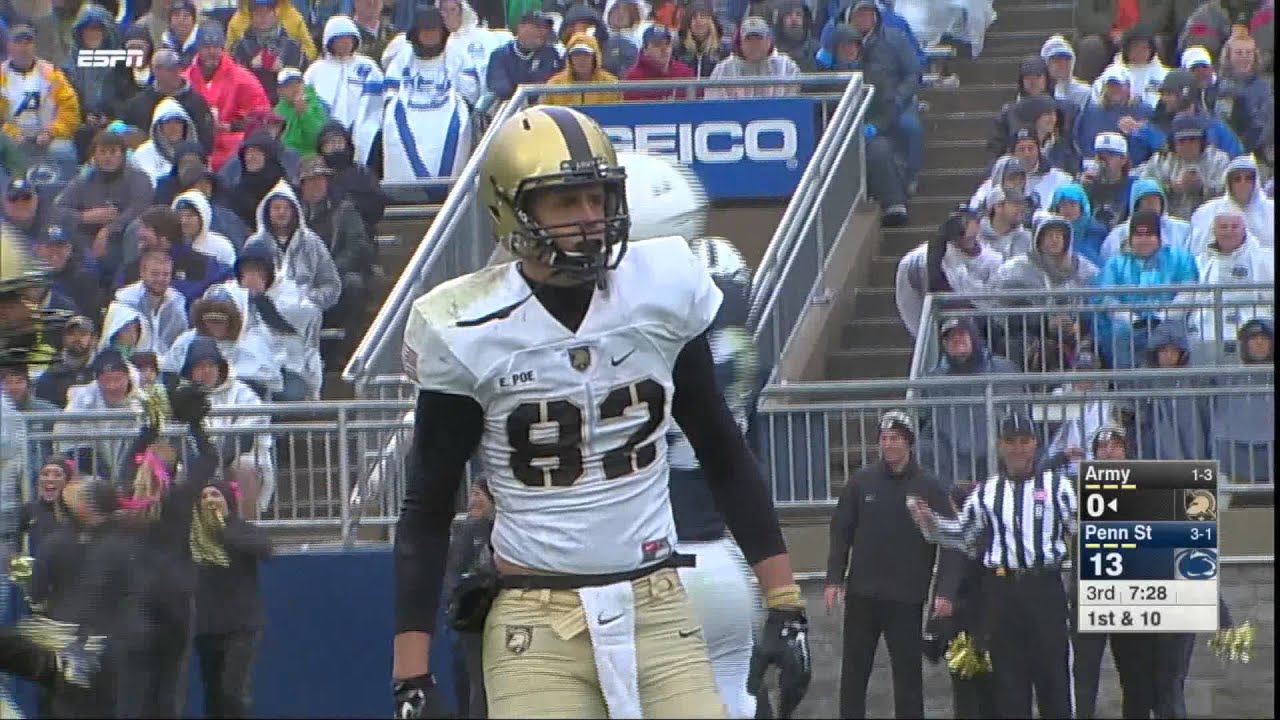 Highlights: Army West Point Football vs. Penn State 10-3-15