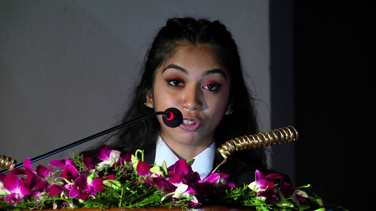 Valedictory Speech, Vote of Thanks and Tossing of Graduate caps