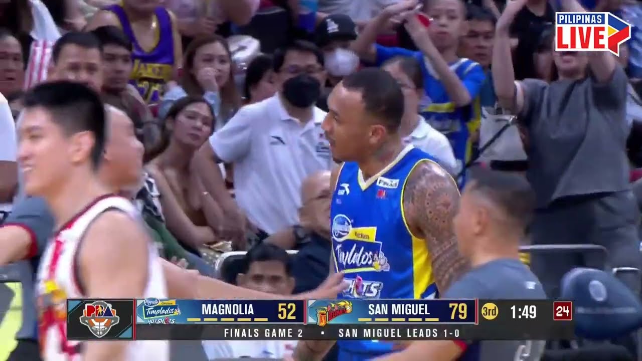 Jericho Cruz taunts Calvin Abueva | PBA Season 48 Commissioner's Cup