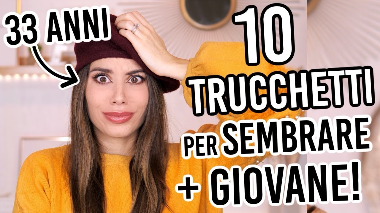 10 ANNI PIÙ GIOVANE IN POCHI MINUTI?! 😱10 TRUCCHETTI CHE DEVI PROVARE!