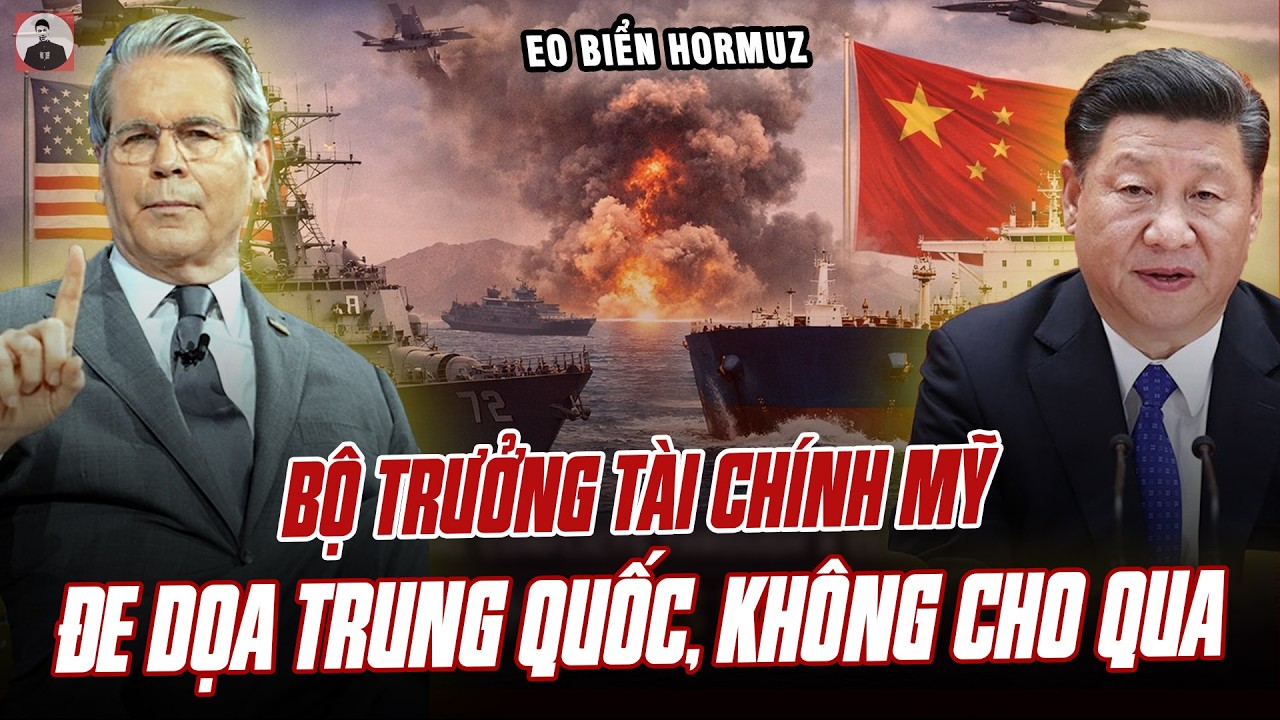BỘ TRƯỞNG T&Agrave;I CH&Iacute;NH MỸ ĐE DỌA TRUNG QUỐC RẰNG SẼ KH&Ocirc;NG ĐỂ HỌ MUA DẦU TỪ IRAN NỮA.