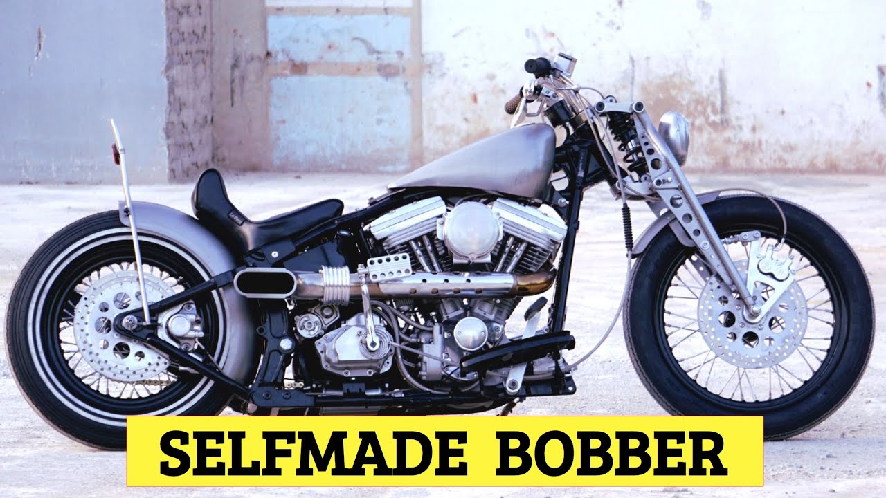 Harley Davdsion selfmade bobber build