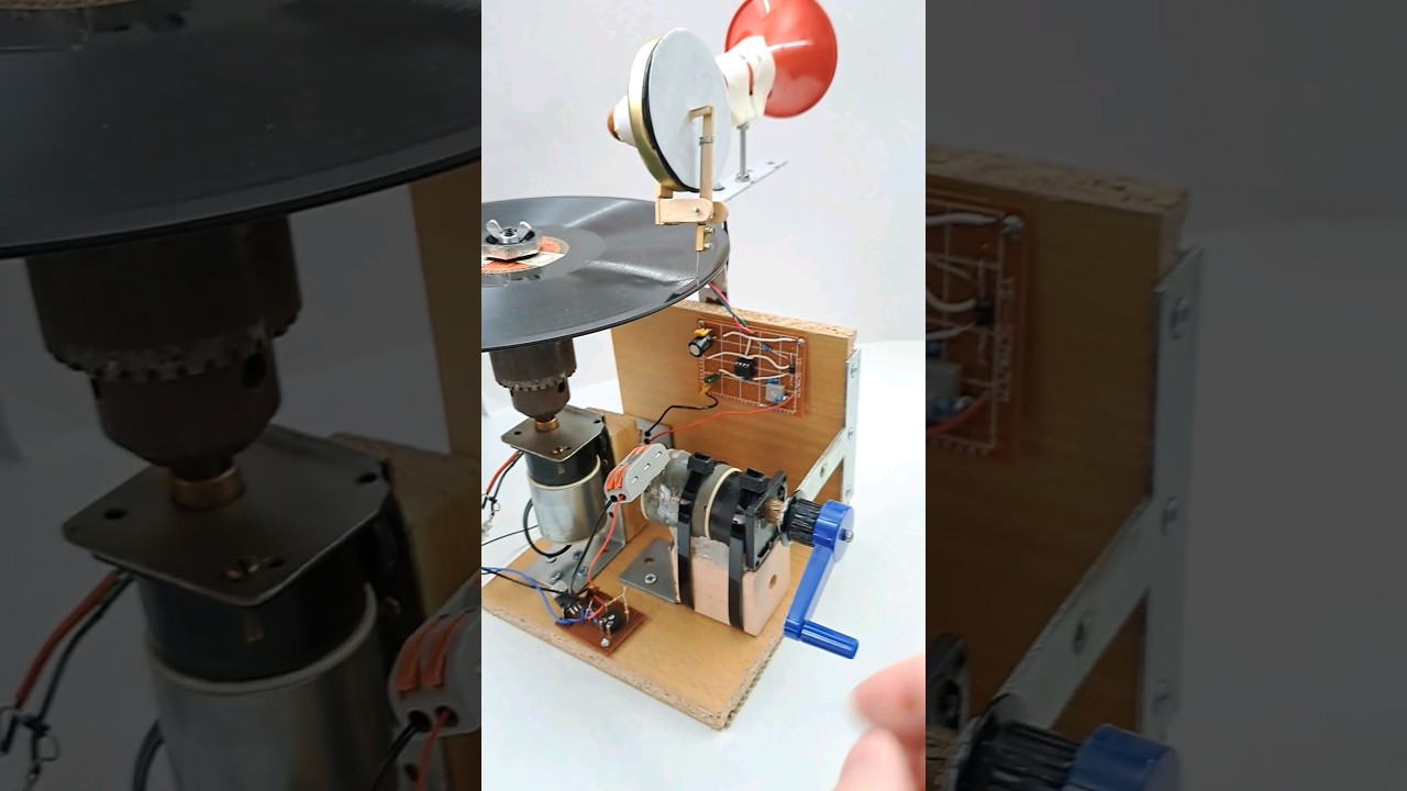 Граммофон своими руками!