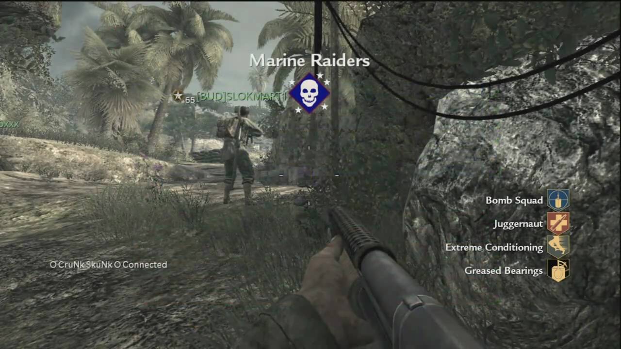 Call of Duty World at War - Blame Truth and Crunk Skunk dual comm. (Trench Gun Challenge)