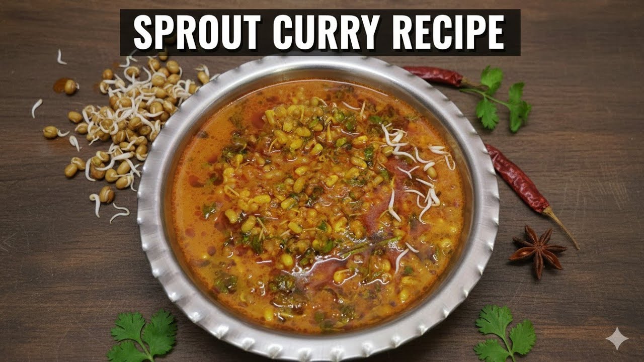  (Sproutscurry)Healthy & Tasty:High-protein