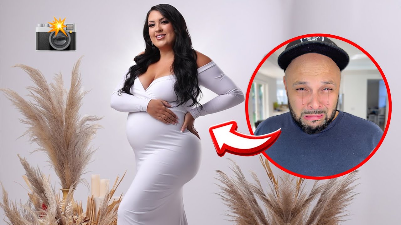 OUR MATERNITY PHOTOSHOOT...(He Cried)