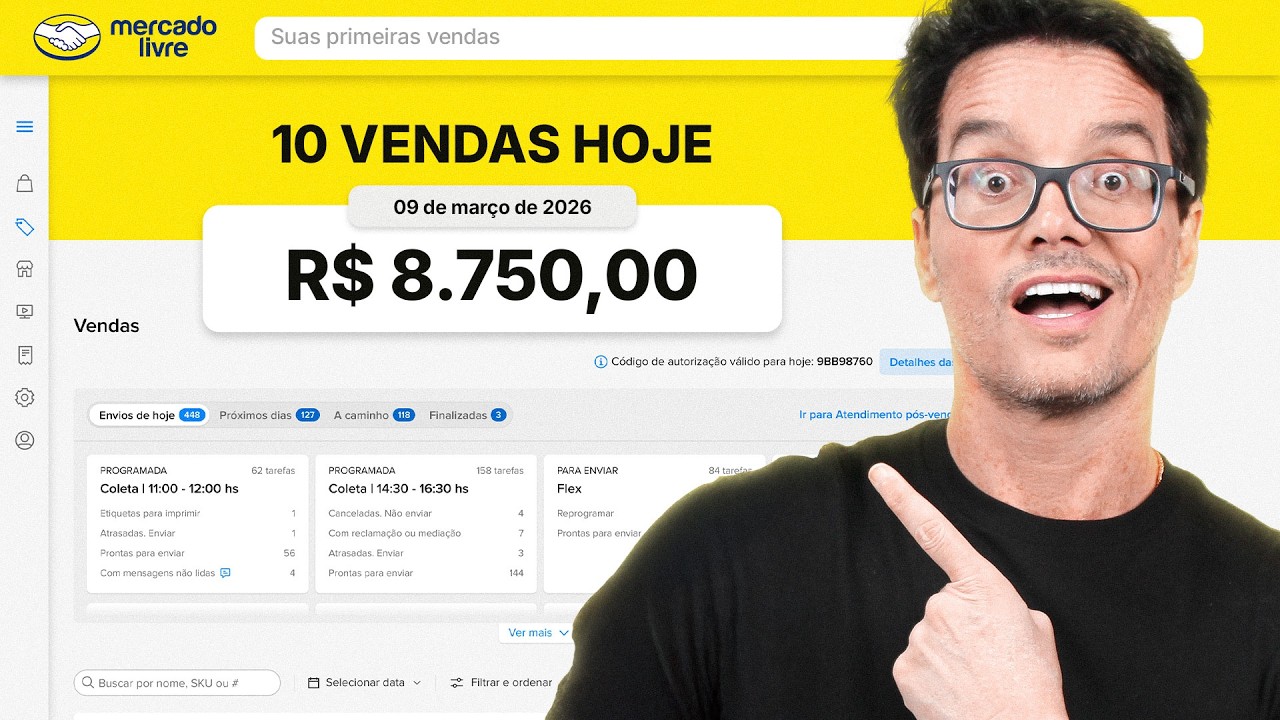 FAÇA SUAS 10 PRIMEIRAS VENDAS NO MERCADO LIVRE USANDO ESSA ESTRATÉGIA AQUI!
