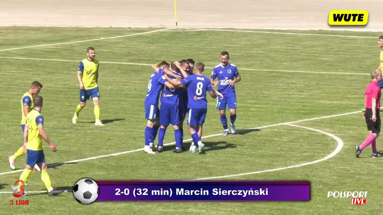 Skrót meczu UNIA Tarnów - AVIA Świdnik  (3 Liga Grupa IV)