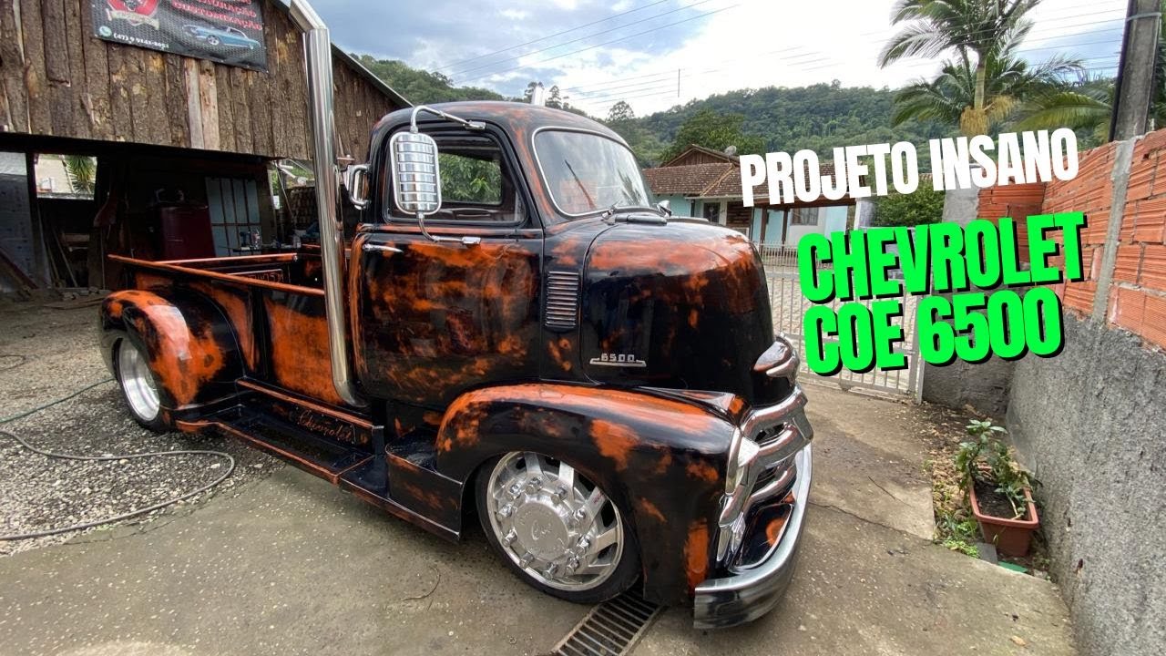 PROJETO FANTÁSTICO CHEVROLET COE MOTOR 3.0 HILUX, ESCAPE DUPLO ALTO, VERDADEIRA OBRA DE ARTE