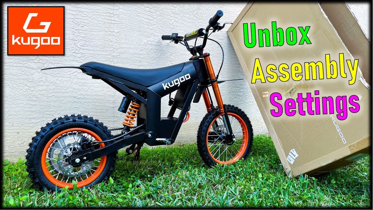 Unbox and Assembly - Electric Pit Bike - Tuttio Soleil01 or Kugoo Wish 01