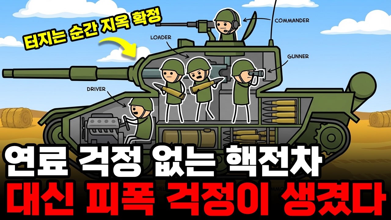 전차 한 대가 ‘소형 체르노빌’이 될 뻔한 순간