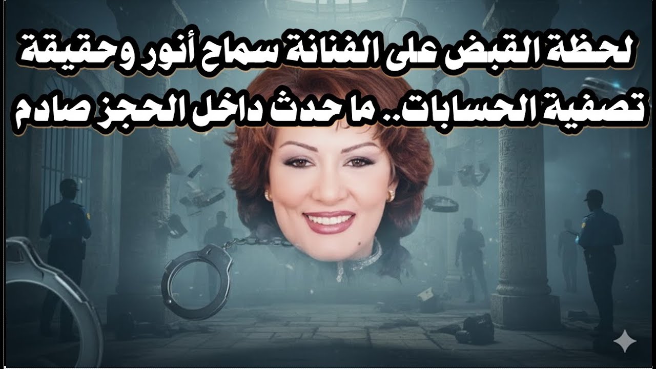 لحظة القبض على الفنانة سماح أنور وحقيقة تصفية الحسابات   ما حدث داخل الحجز صادم