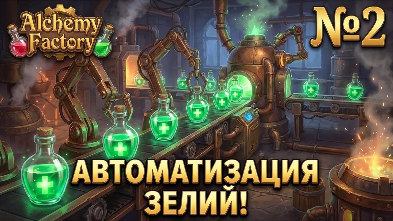 Alchemy Factory | #2 АВТОМАТИЗАЦИЯ ЗЕЛИЙ! ⚗️