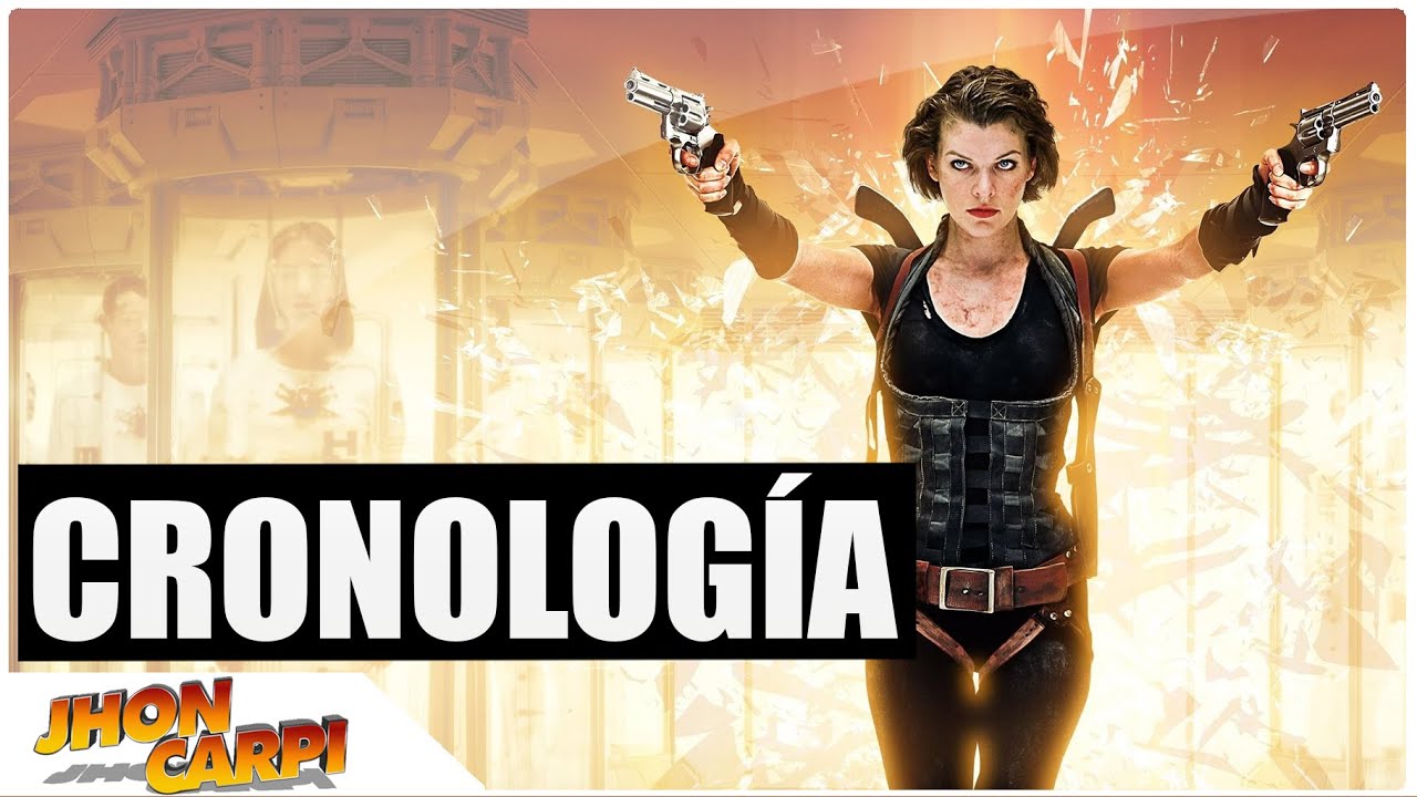 RESIDENT EVIL: ALICE Y SU HISTORIA: LA CRONOLOGÍA.