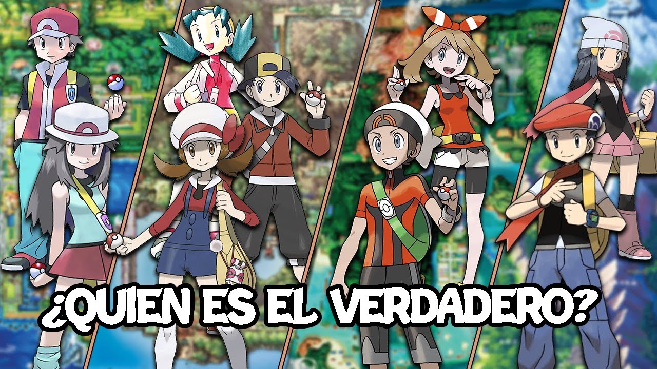 EL VERDADERO PROTAGONISTA DE CADA REGION POKEMON | PARTE 1 | Alex Thunderlord