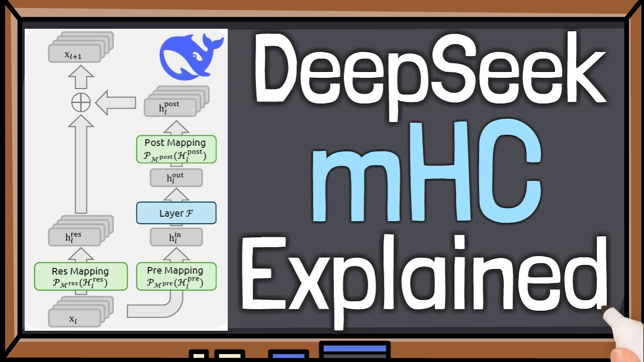 Объяснение mHC: как DeepSeek перестраивает программы магистратуры в области прикладных наук (LLM)...