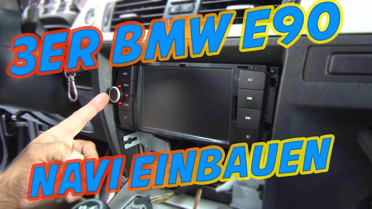 3er BMW E90 Autoradio mit Navigation einbauen | ARS24