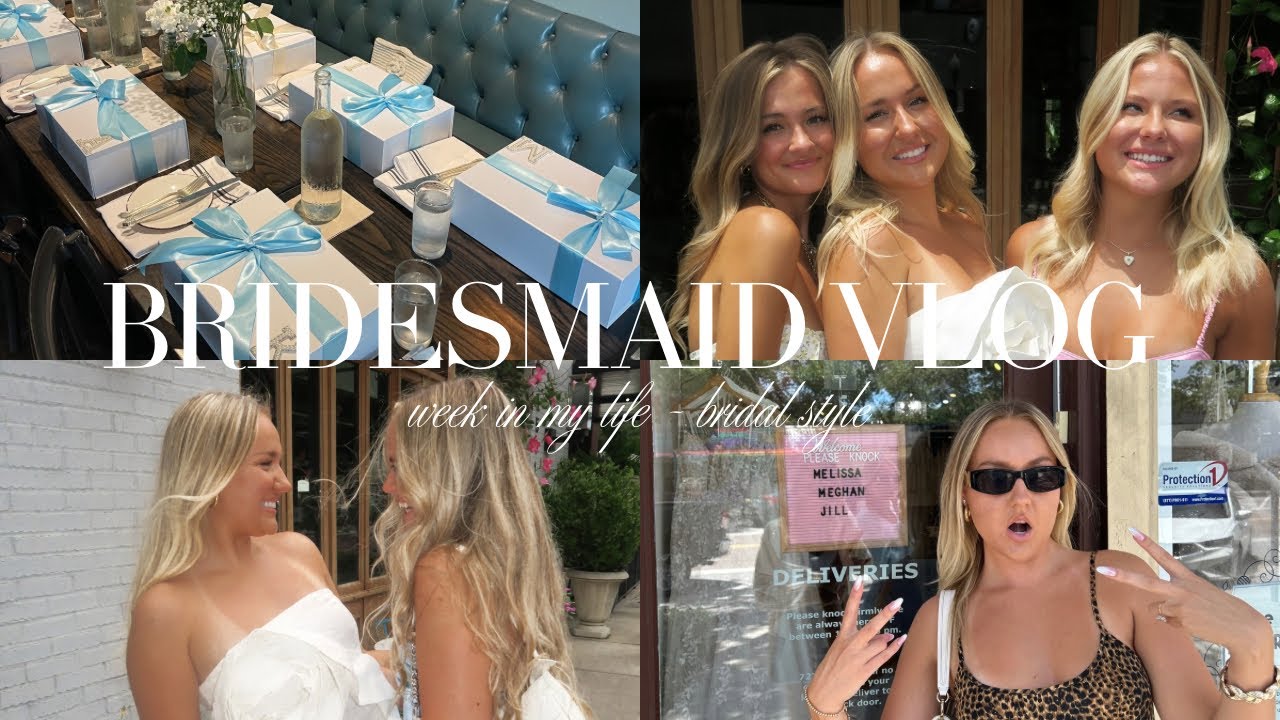 VLOG | my bridesmaid brunch & boxes, week in my life!🪽