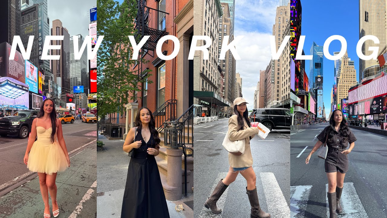 NEW YORK vlog! Target shopping, 30th, Central Park, Brooklyn, Viral Food Spots - Ayse and Zeliha