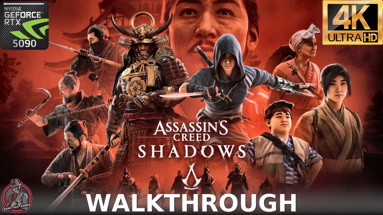 Assassin’s Creed Shadows - 4K Gameplay Walkthrough Part 2 | Feudal Japan Stealth, Samurai Combat