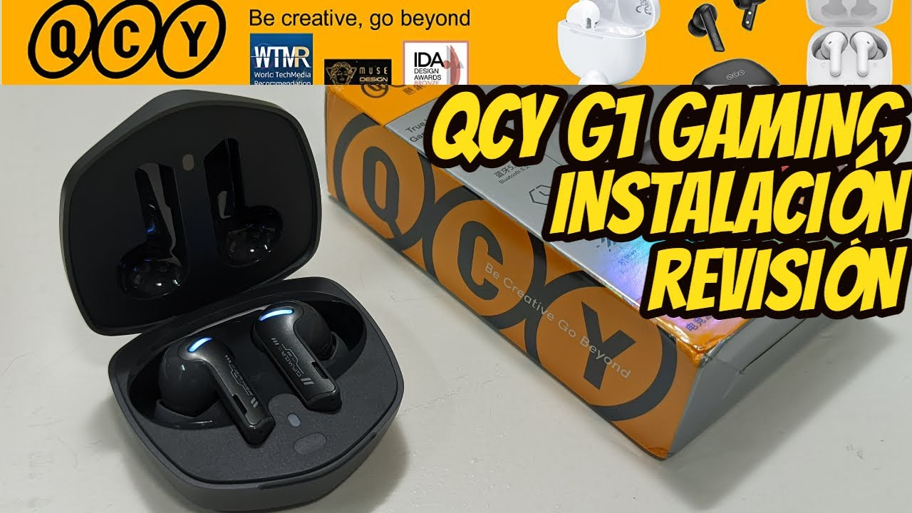 Auriculares QCY G1 Gaming // Revisión Completa y Como Enlazar