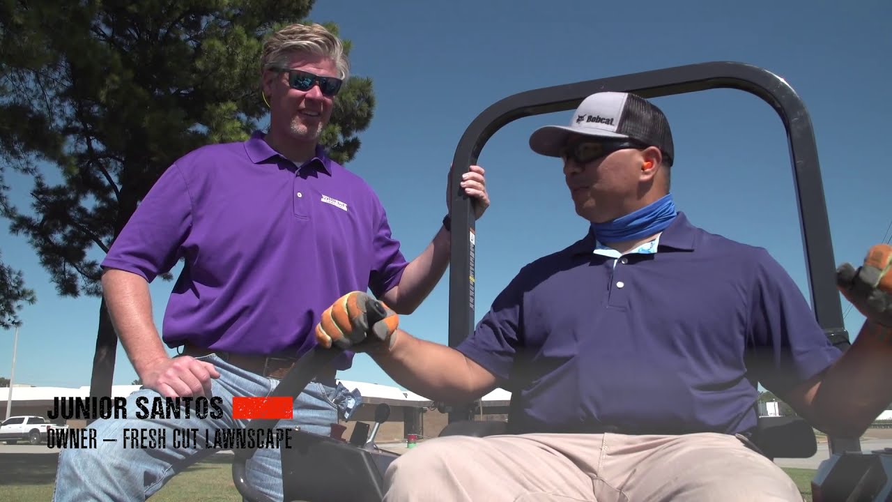 Bobcat Zero-Turn Mower Winner Takes His New ZT6100 Out for a Spin