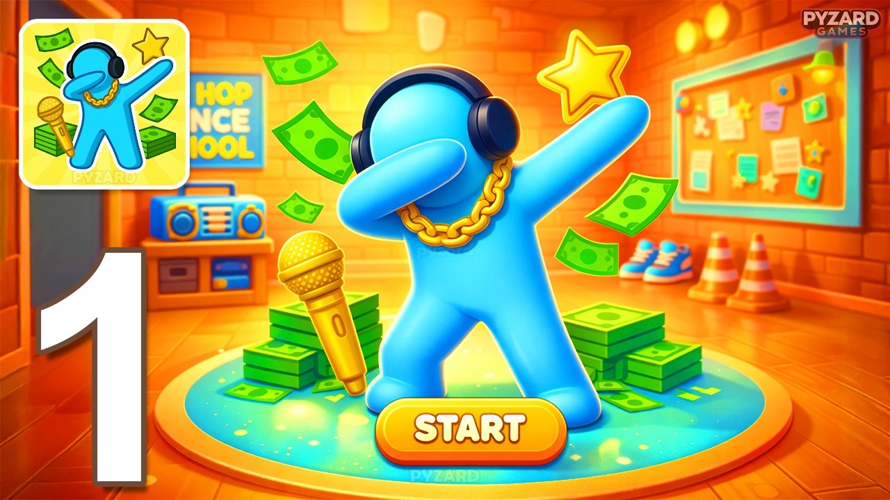 Hip Hop Factory - Gameplay Walkthrough Part 1 - Dance Music Lesson Master (Android, iOS)