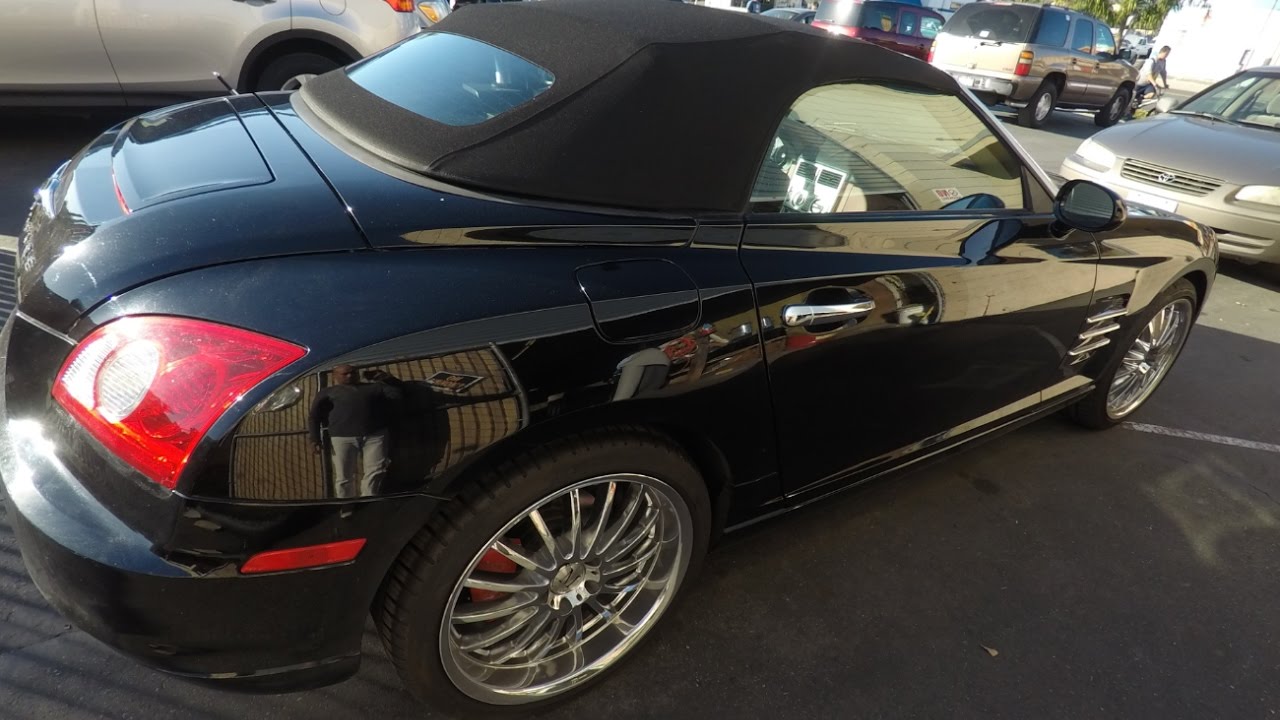How to Install a convertible top,  2005 crossfire convertible top Repair