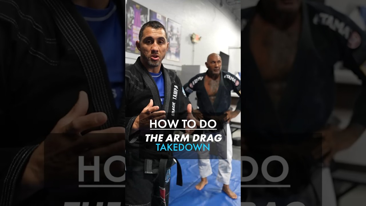 Легендарный урок: как выполнить прием ARM Drag Takedown!