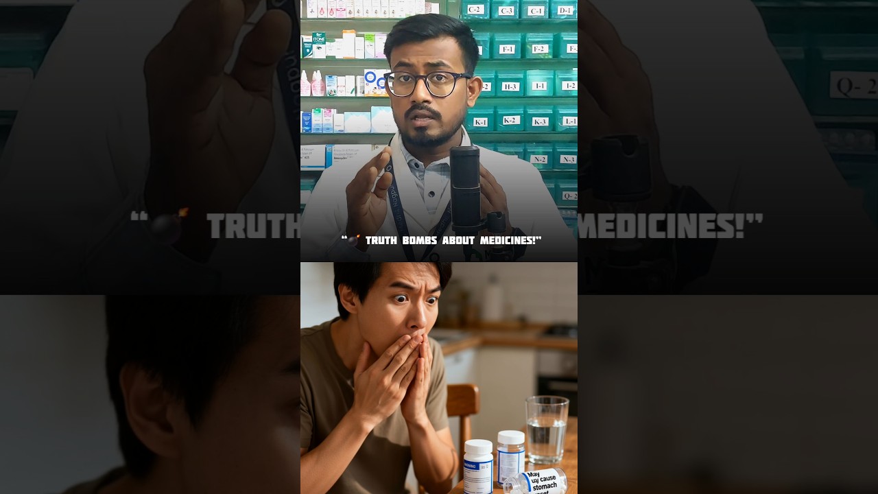#MedicineFacts #PharmaTalks #HealthAwareness #DrugTruths #PharmacyReel