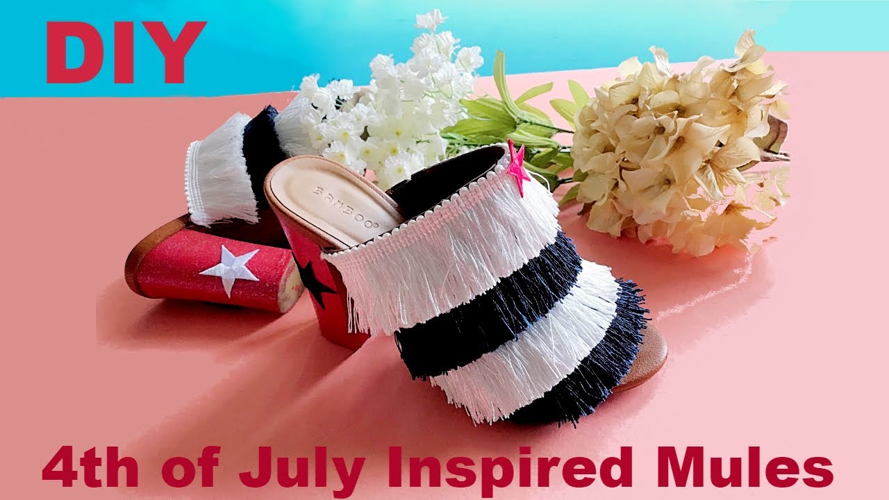 DIY: 4th of July Inspired Mules