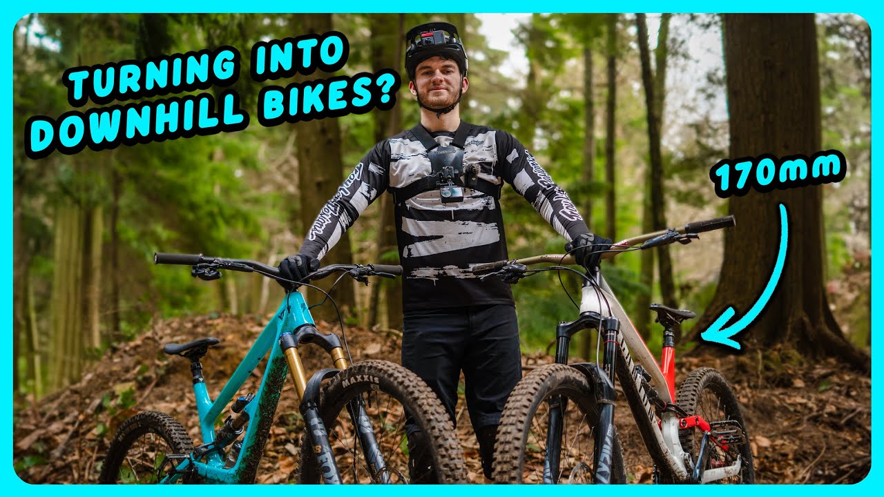 Have ENDURO Mountain Bikes Got Too Much Suspension Now?!