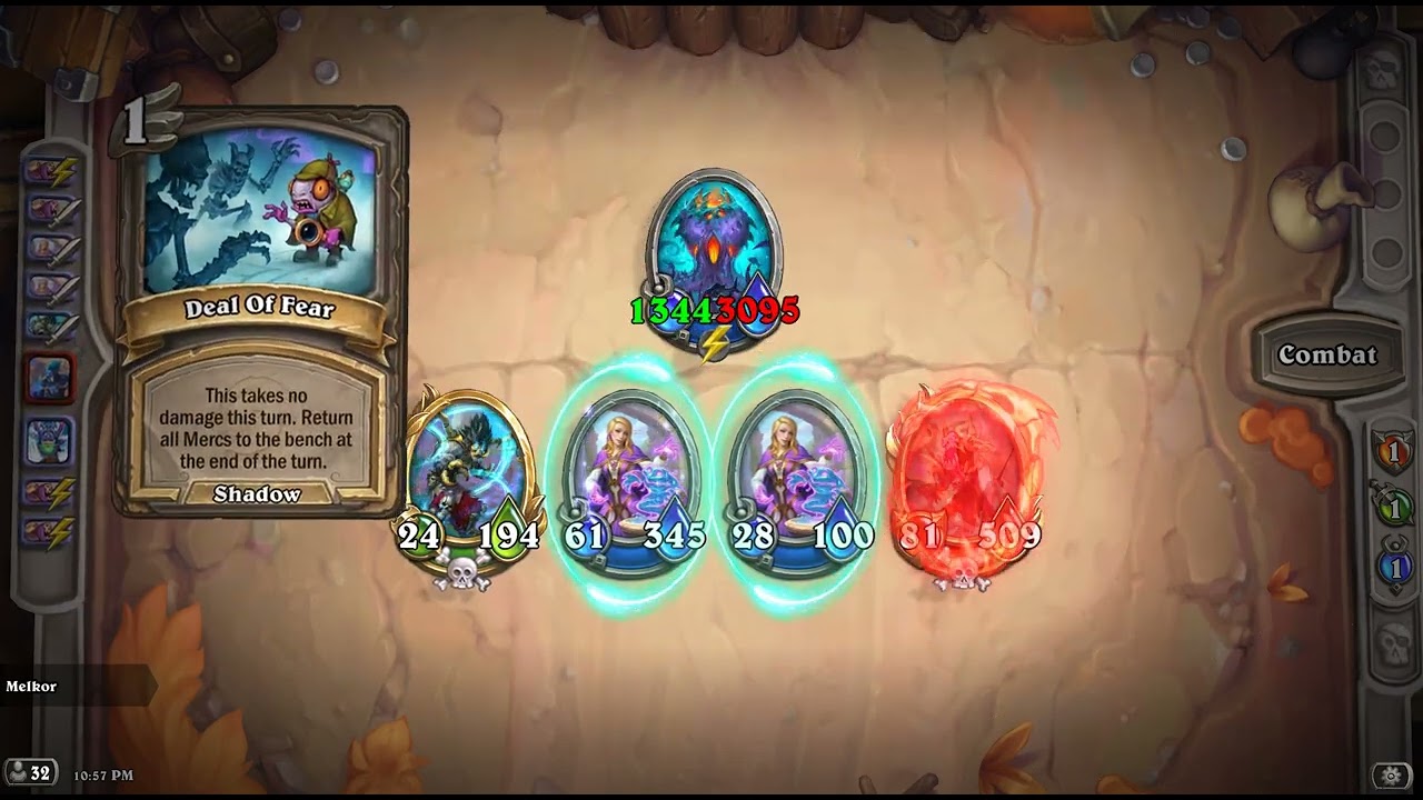 HS MBR lvl 3460 Day 1 - lucky Drain Soul (Ahune instakill)