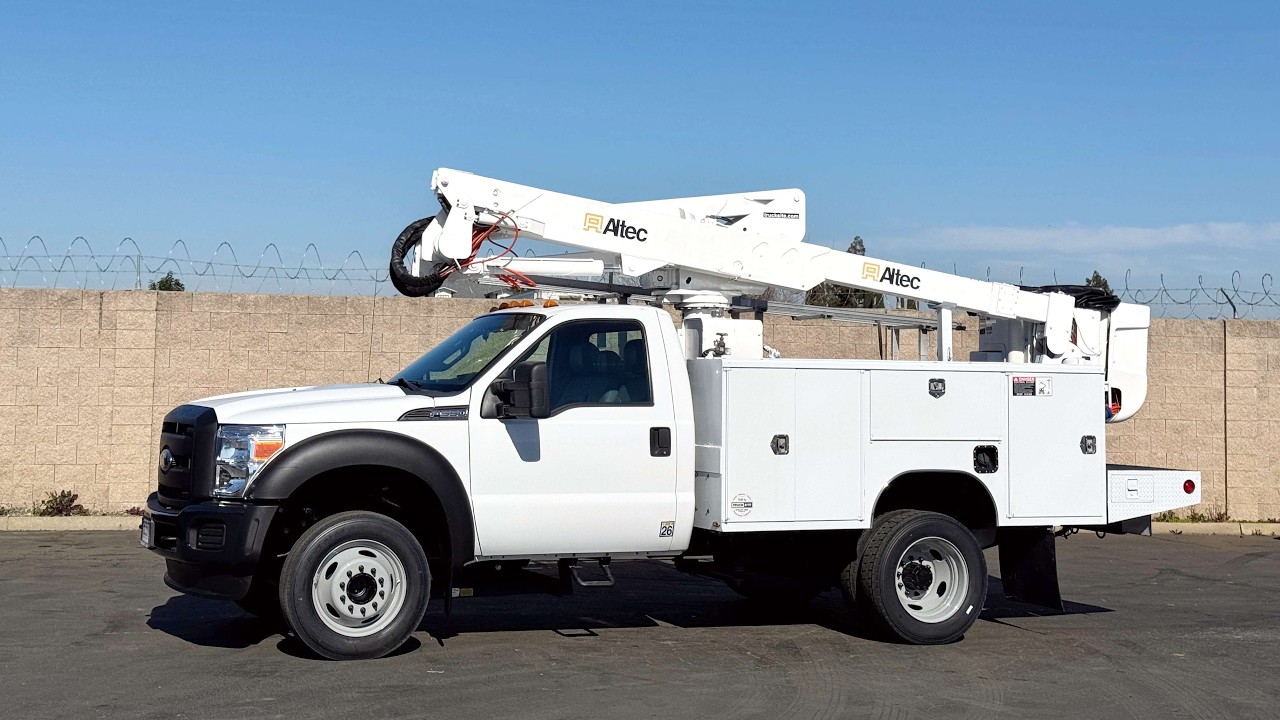 2015 Ford F550 Altec AT37G Articulating Bucket Truck 15439 For Sale