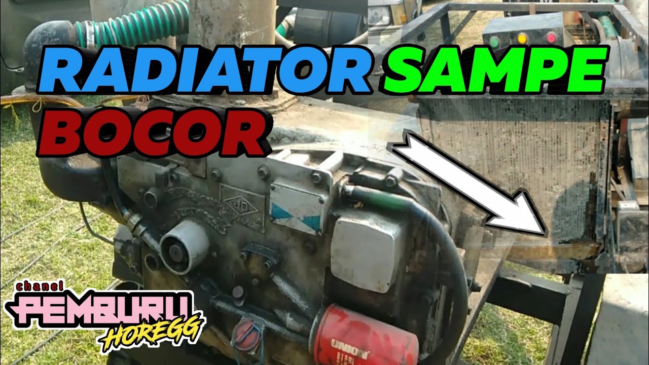 DIESEL BALAP || RADIATOR SAMPE BOCOR  TETAP GASS POL