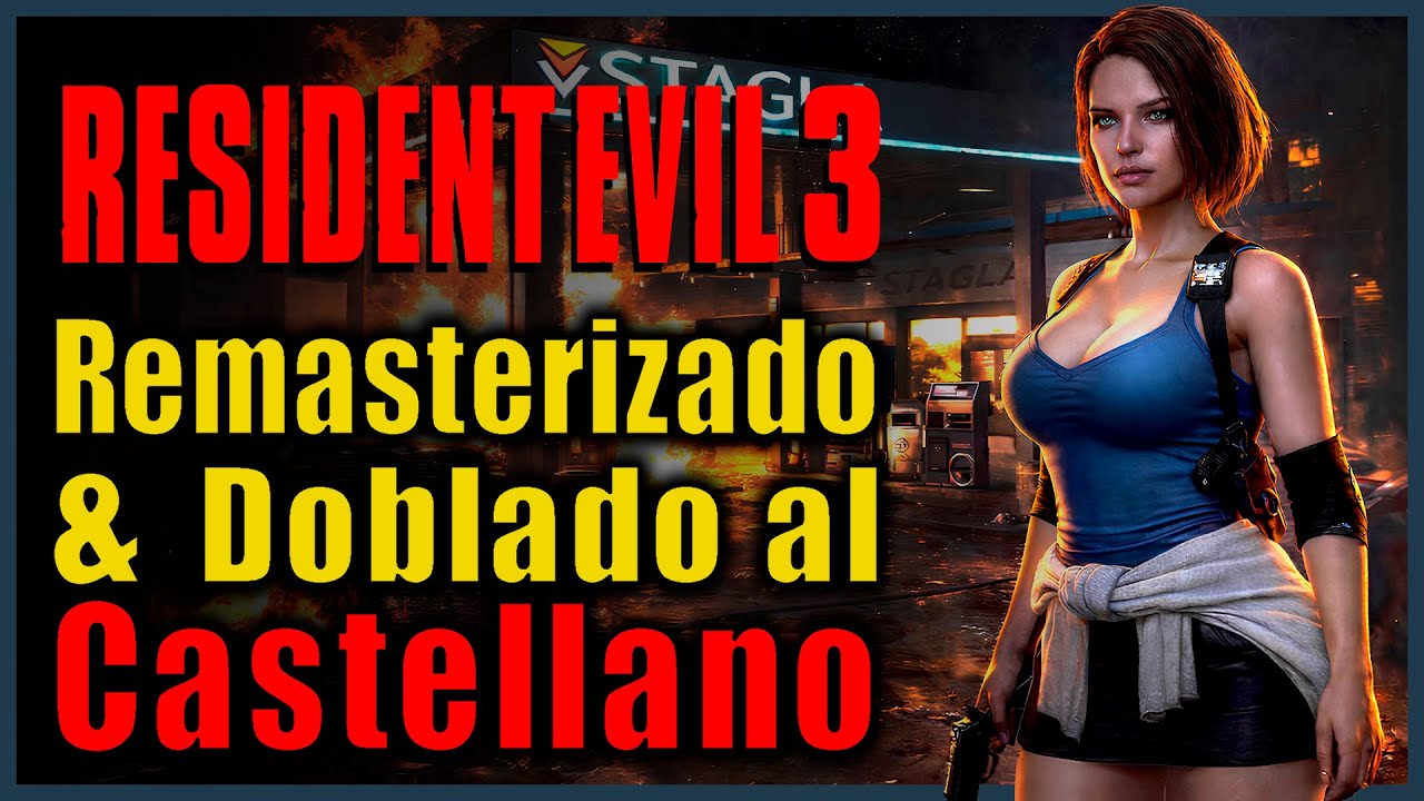 RESIDENT EVIL 3 : Nemesis REMAKE FAN ¡Ahora con DOBLAJE al CASTELLANO y Gráficos Brutales!