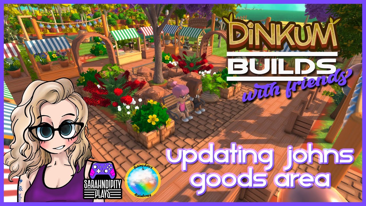 Dinkum Builds (with Friends): Updating John's Goods Shop Area