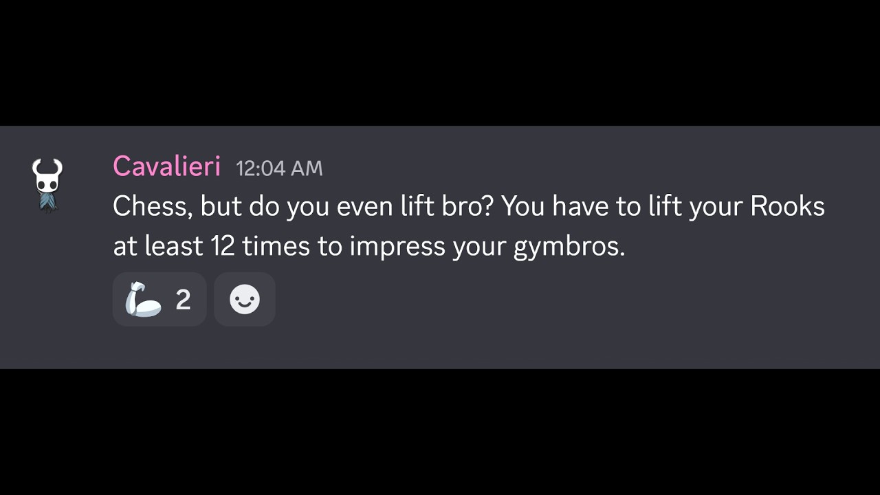 When Chess Players Go To The Gym