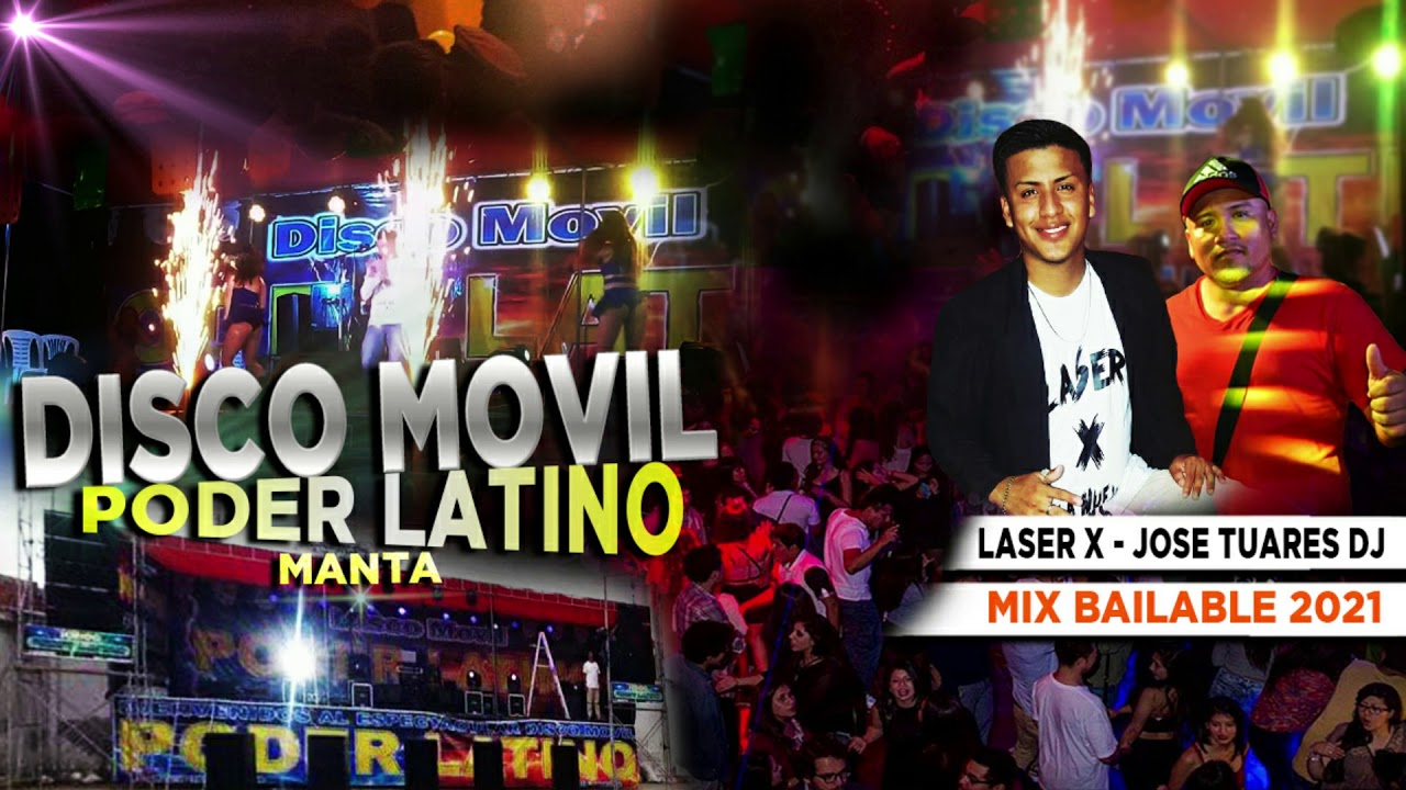DISCO MOVIL PODER LATINO DE MANTA MIX BAILBLE 2021