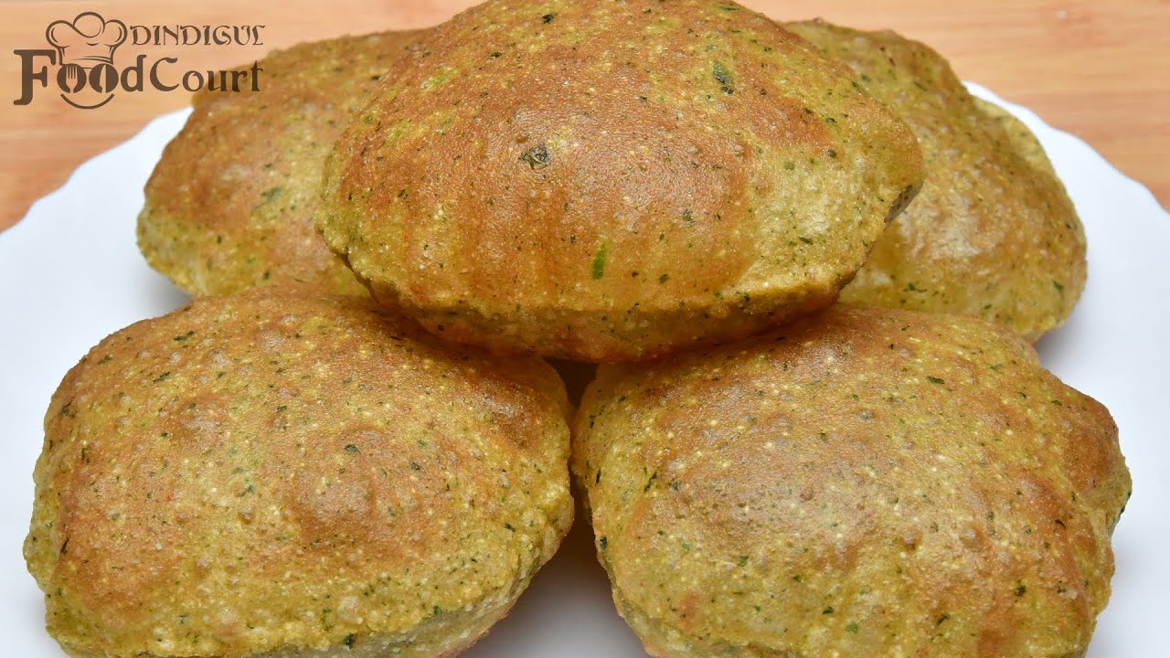 Masala Poori Recipe/ Masala Mint Poori/ Pudina poori