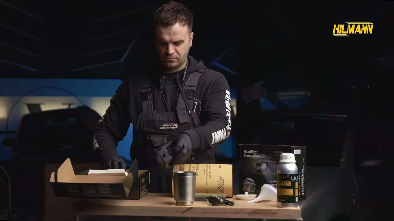 Set HILMANN pentru restaurare faruri cu polimer  - HL4164