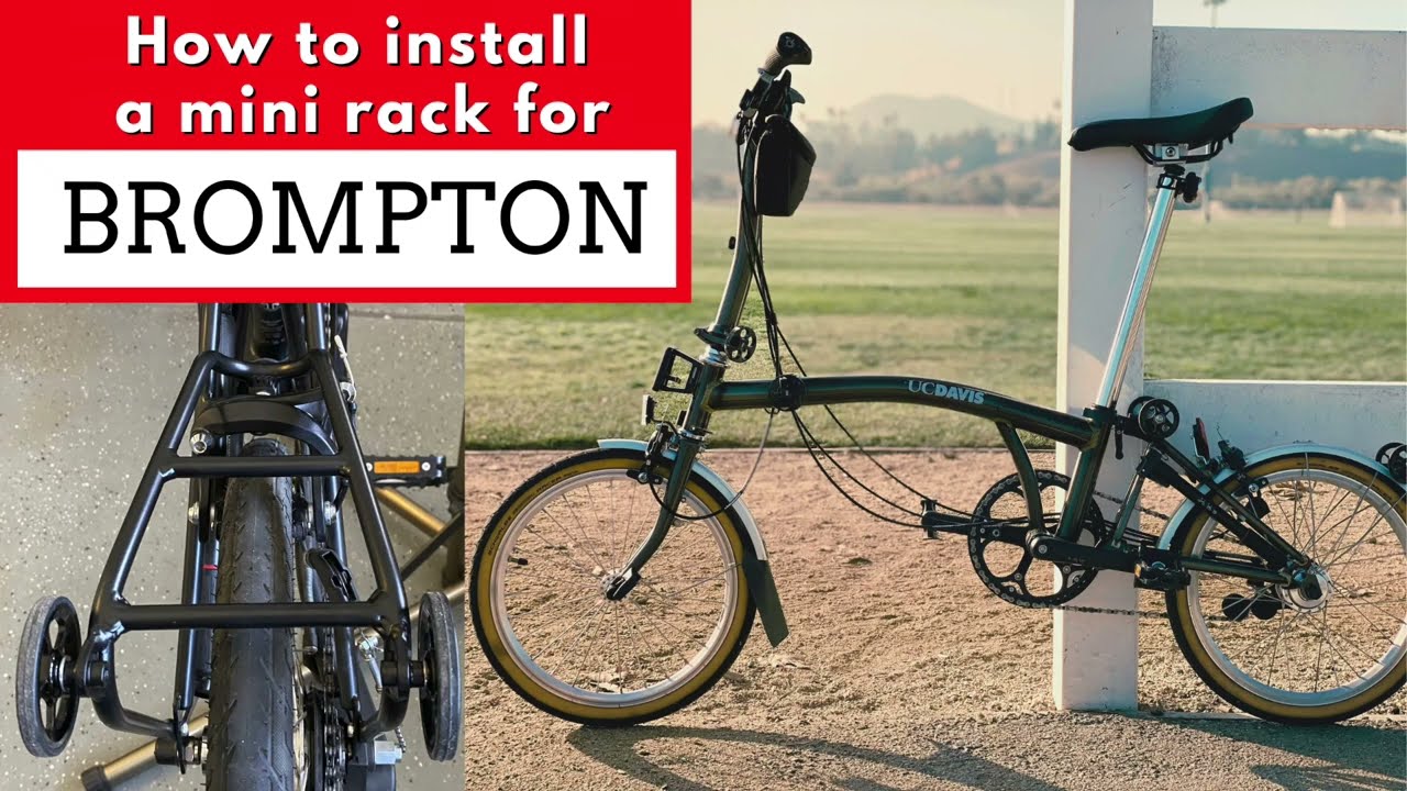 How to Install a mini rack for Brompton