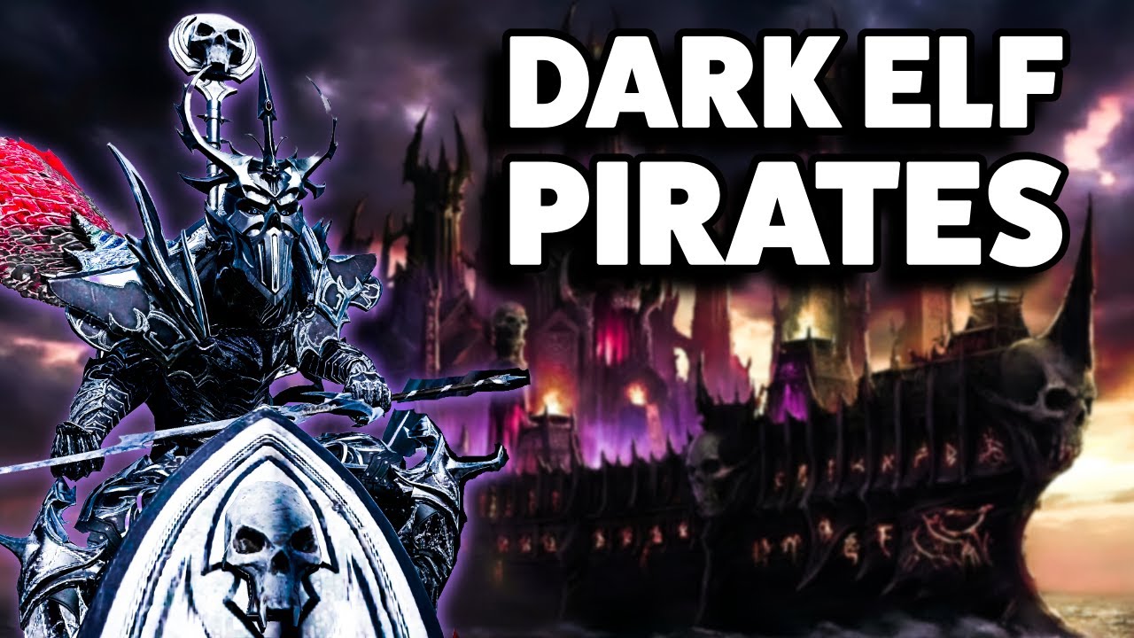 Лучшая фракция Темных эльфов! Модификация &laquo;Флот Черного Солнца&raquo; | Warhammer 3