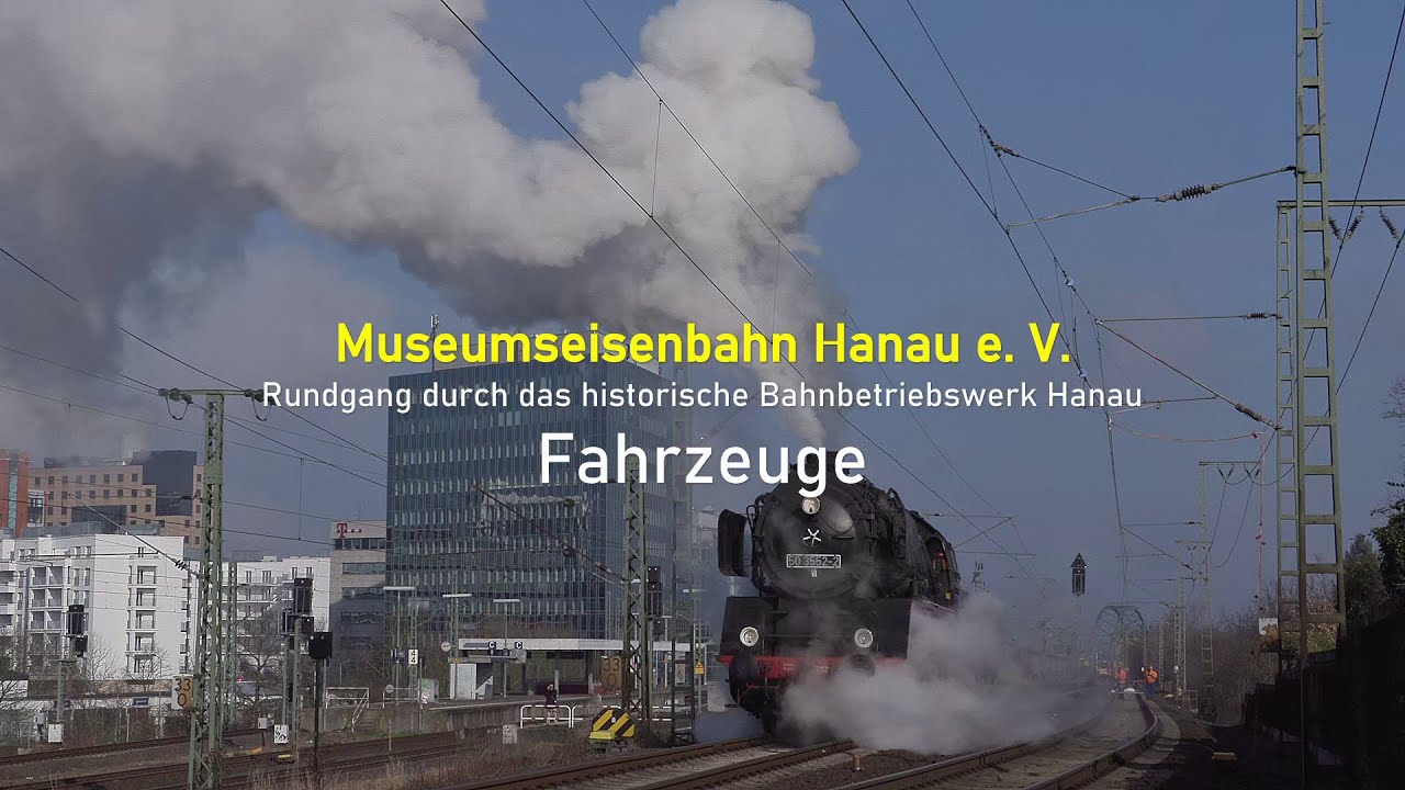 Rundgang durch das historische Bahnbetriebswerk Hanau - Fahrzeuge