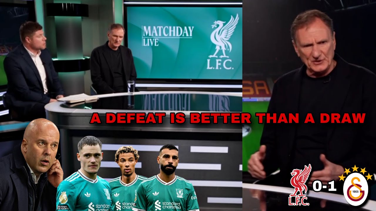 Very strange statements from Phil Thompson a Liverpool defeat is better than a draw