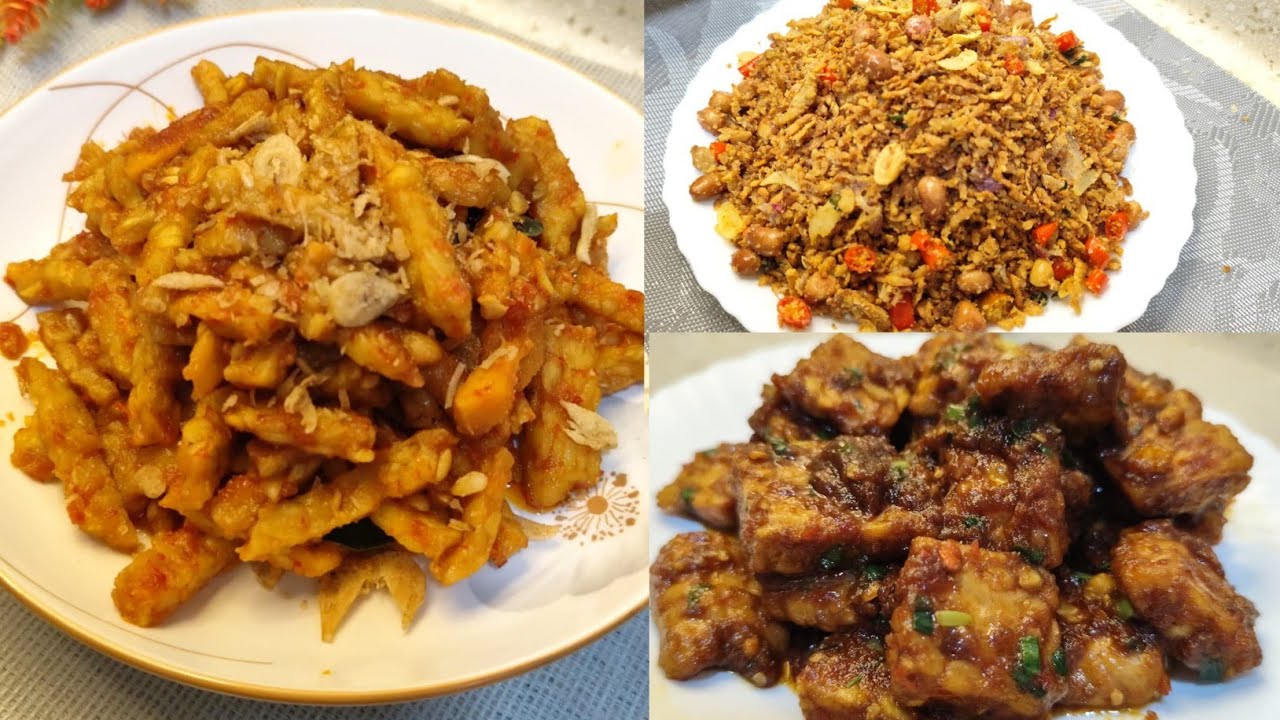 3 RESEP MENU MASAKAN SIMPLE OLAHAN TEMPE YANG ENAK COCOK UNTUK MENU SAHUR DAN BUKA PUASA. 