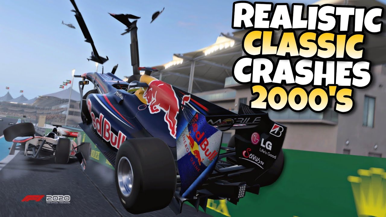 F1 REALISTIC CLASSIC CRASHES 2000'S #4