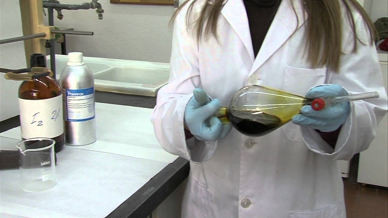 Experimentaci&oacute;n en Qu&iacute;mica para Ingenieros. Extracci&oacute;n l&iacute;quido-l&iacute;quido. V&iacute;deo 3