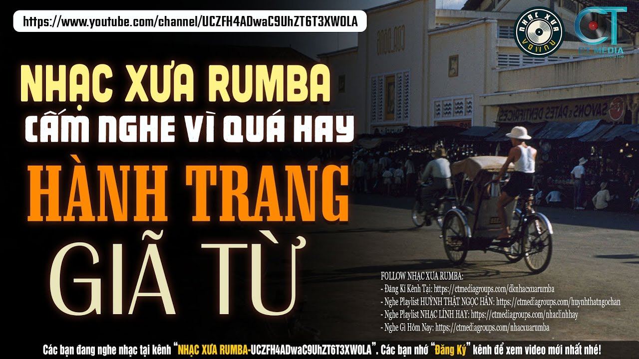 Nhạc Xưa Rumba Bất Hủ Một Thời | HÀNH TRANG GIÃ TỪ - Lk Nhạc Lính Xưa 1975 Thời Chiến Hay Vô Cùng