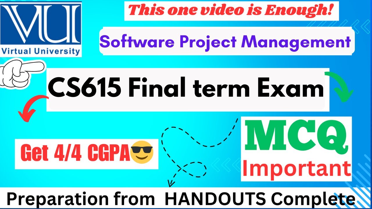 CS615 Final Term Preparation MOST REPEATED MCQ ✅ || cs615 finalterm exams #helper0711 #cs615